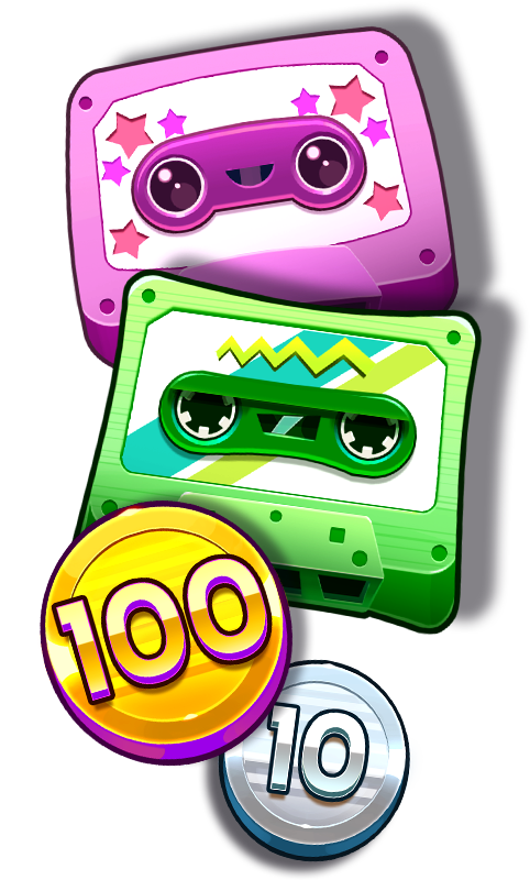 Retro Tapes - official slot artwork