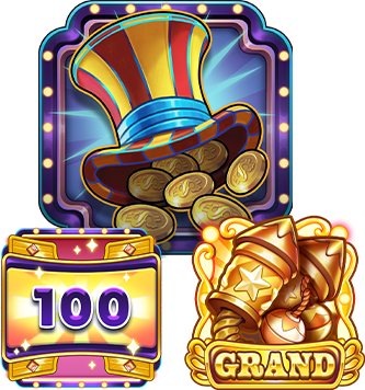 The Grand Show - official slot artwork