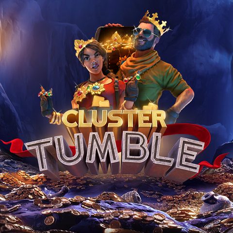 Cluster Tumble - official slot artwork