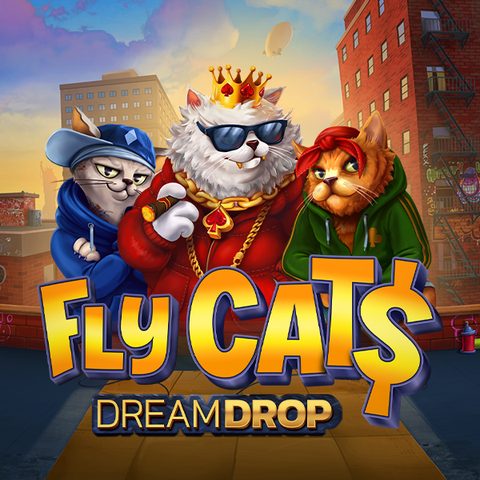 Fly Cat$ Dream Drop - arte oficial do jogo