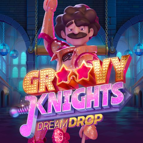 Groovy Knights Dream Drop - official slot artwork