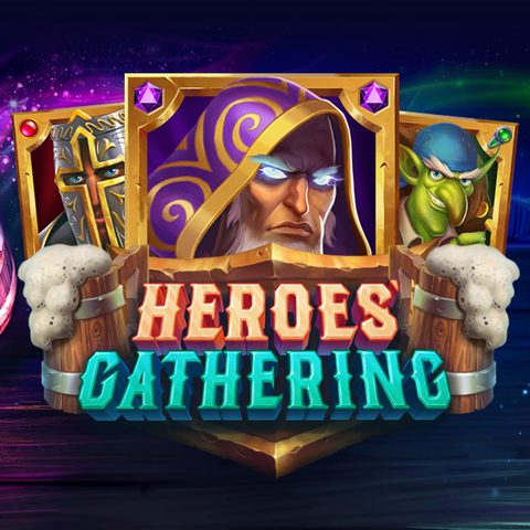 Heroes' Gathering - official slot artwork