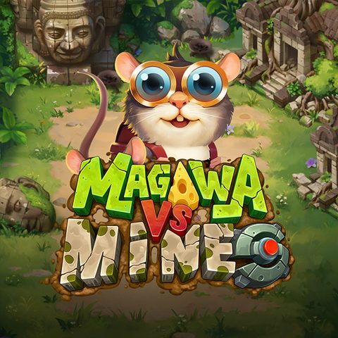 Magawa vs Mines - arte oficial del juego