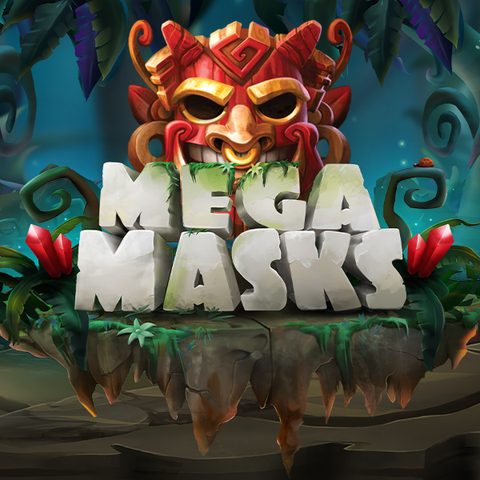 Mega Masks - official slot artwork