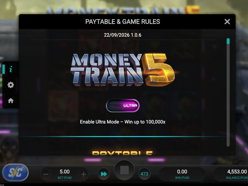 Money Train 5 - arte oficial do jogo - captura 3