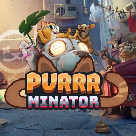 Purrrminator - official slot artwork