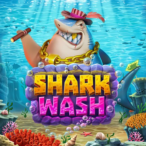 Shark Wash - arte oficial do jogo