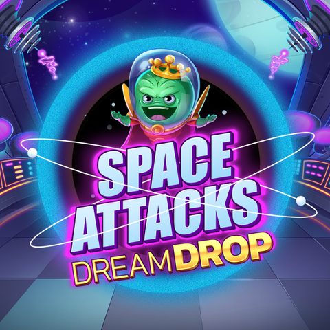 Space Attacks Dream Drop - official slot artwork