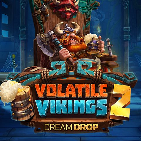 Volatile Vikings 2 Dream Drop - official slot artwork