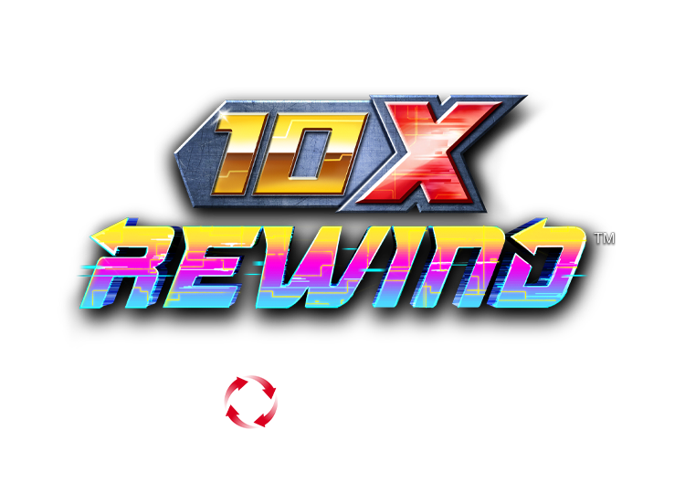 10x Rewind - official slot artwork