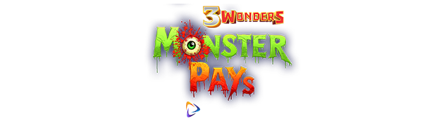 3 Wonders Monster Pays - official slot artwork