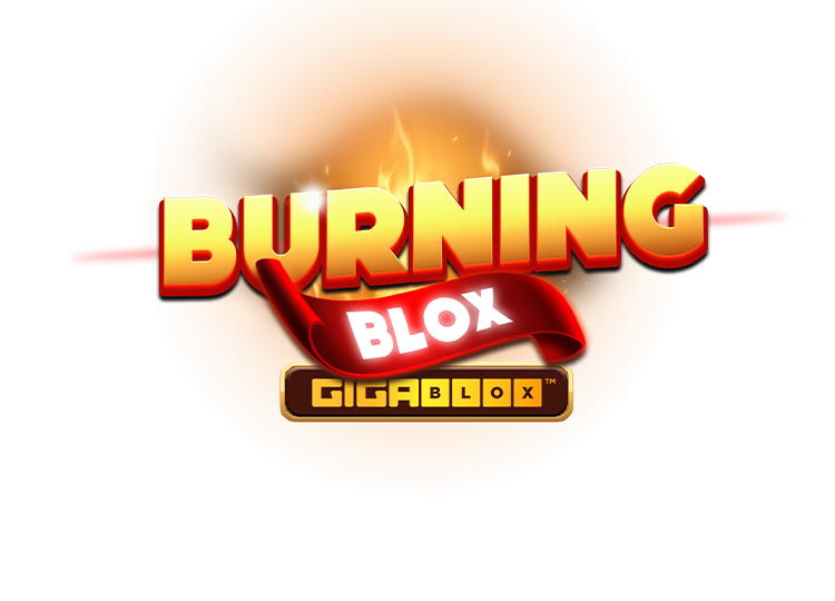 Burning Blox GigaBlox™ - official slot artwork
