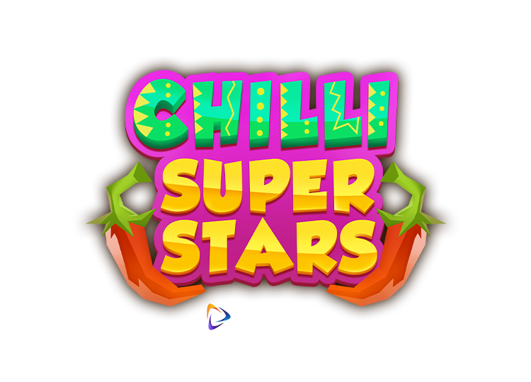 Chilli Super Stars - official slot artwork