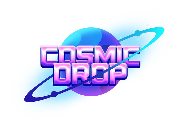 Cosmic Drop - arte oficial do jogo