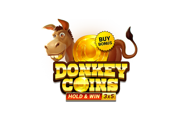 Donkey Coins Hold & Win - arte oficial del juego