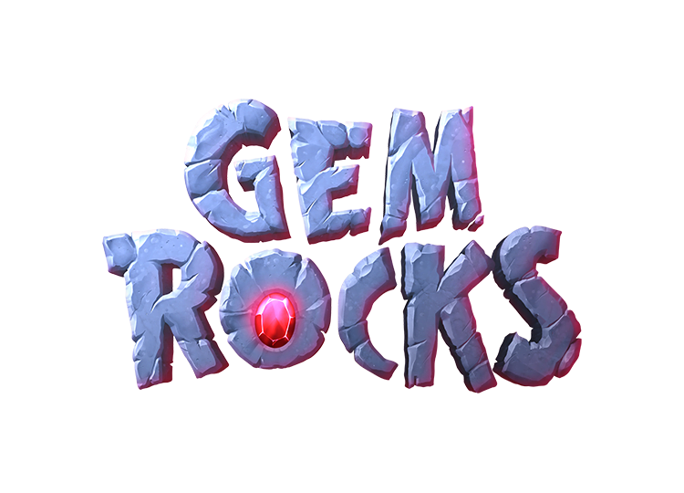 Gem Rocks - official slot artwork