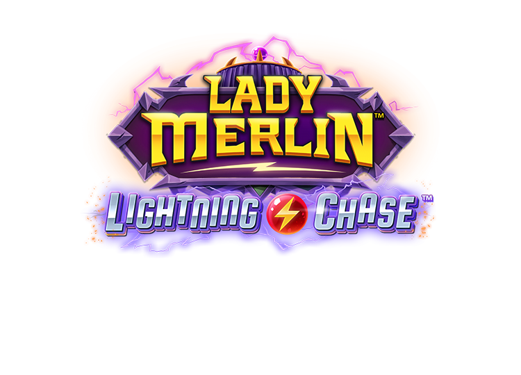 Lady Merlin™ Lightning Chase - official slot artwork