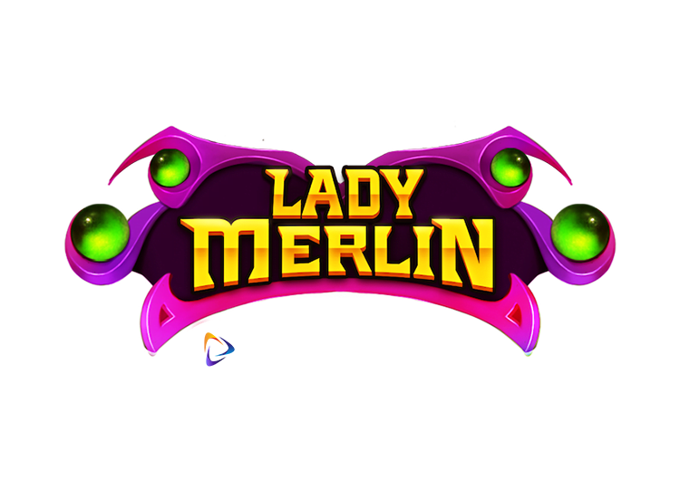 Lady Merlin - official slot artwork