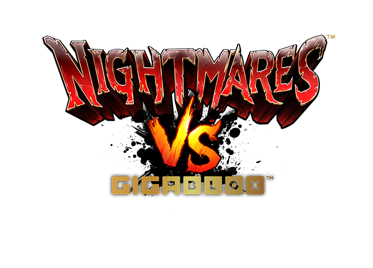 Nightmares VS GigaBlox™ - official slot artwork