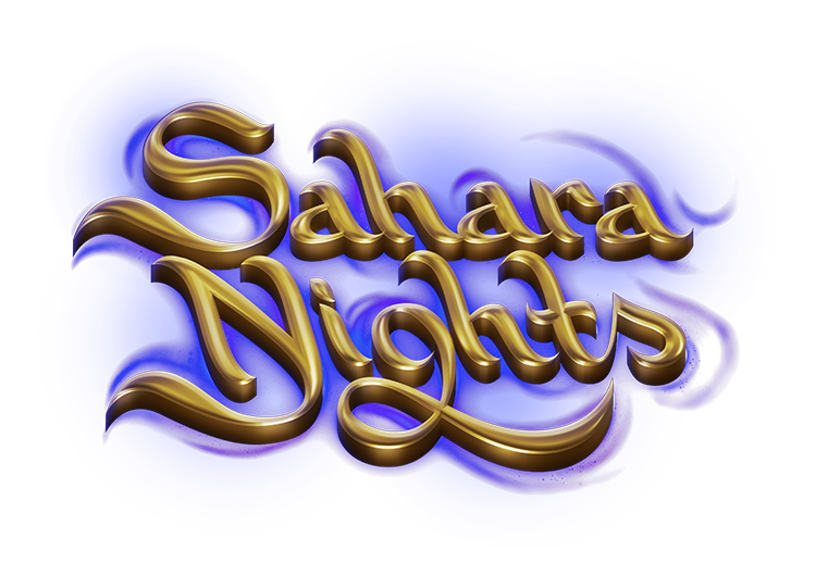 Sahara Nights - official slot artwork