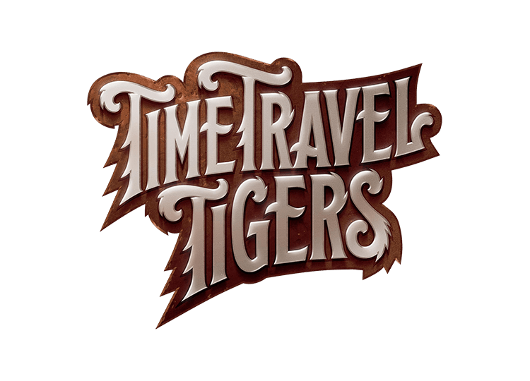 Time Travel Tigers - arte oficial del juego